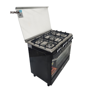 Xunda miễn phí đứng rang được xây dựng trong lò kết hợp Lò nướng thép không gỉ 5 Burner gas nấu ăn phạm vi bếp với lò nướng - Product Image 2