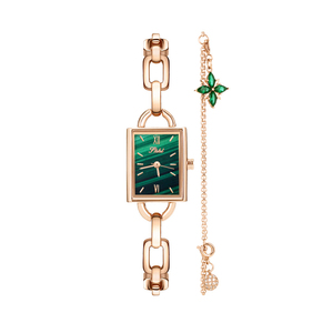 Reloj de Pulsera de Cuarzo Cuadrado de Nuevo Estilo, Diseño Único y Elegante, Reloj de Pulsera para Mujer - Product Image 1
