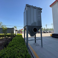 Systèmes d'extraction des fumées de soudage à faible entretien et filtration haute efficacité, collecteur de poussière à jet pulsé 80 sacs
