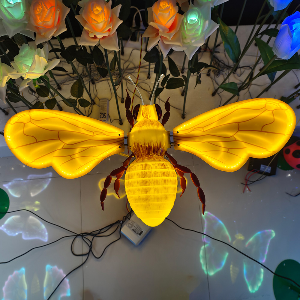 Wholesale 3D Dynamic Color Luminous Realistic Butterfly 3d Led Light Led Neon Butterfly