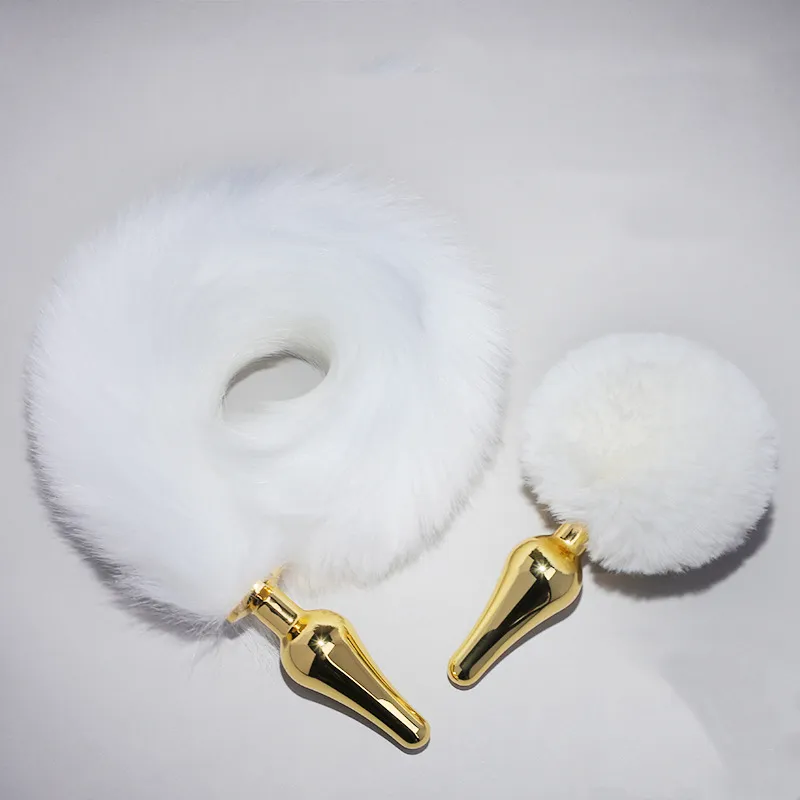 Juguetes sexuales de cola de conejo para hombres y mujeres, juguete ertico  de felpa de Metal dorado, para Cosplay Anal, cola bonita, tamao pequeo|  Alibaba.com