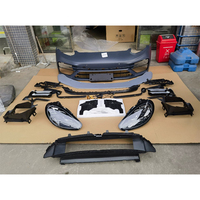 Kit carrosserie pour Porsche Panamera 970 2010-2016, mise à niveau style Turbo S avec phares LED Matrix, pare-chocs avant et arrière, pièces auto