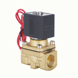 Vanne solénoïde pour eau 1/2 po AC 220V, vanne de régulation de température normale pour fluides - Product Image 1