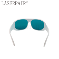 Lunettes de sécurité laser en polycarbonate certifiées ANSI Z87.1 650nm694nm Haute protection pour les machines laser de beauté et de soin de la peau Protection des yeux