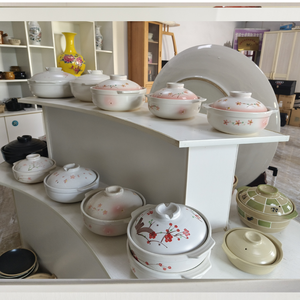 หม้อดินเผาเซรามิกสำหรับเตาแก๊สและเตาแม่เหล็กไฟฟ้าดีไซน์ตามสั่งผลิตจากโรงงานจีน - Product Image 3