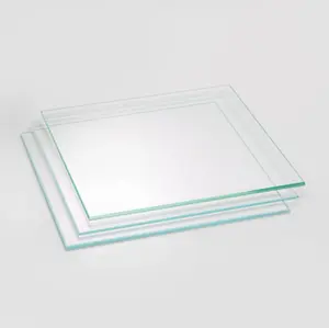 Fabricant de verre flotté transparent coupé à la taille 1.6mm 1.8mm 2.5mm verre flotté pour décor photo ou cadre photo verre
