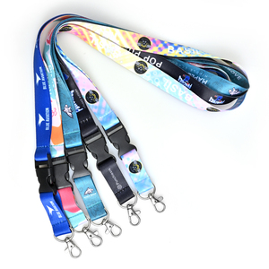 제조업체 무료 샘플 저렴한 목 끈 공장 직접 판매 사용자 정의 폴리에스터 끈 - Product Image 5