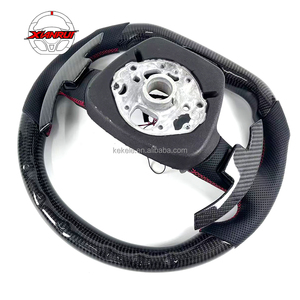 Volante in Fibra di Carbonio con LED RPM e Palette in Fibra di Carbonio per Audi SQ5 Q7 RSQ8 SQ7 <span class=keywords><strong>2017</strong></span>+ - Product Image 5