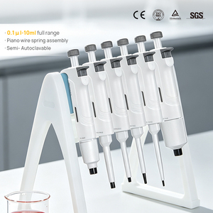 ปิเปตต์ LICHEN NOVA แบบกึ่งออโต้เคลฟได้ ช่องเดียว ปรับปริมาณได้ 0.1ul-10ml พร้อมสปริงแบบลวด<span class=keywords><strong>เปีย</strong></span><span class=keywords><strong>โน</strong></span> เครื่องมือวิทยาศาสตร์ความแม่นยำสูง - Product Image 4