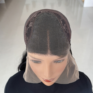 Peluca de cabello humano natural HD transparente sin pegamento con frente de encaje, línea de cabello pre-arrancada, para mujeres blancas caucasias. - Product Image 4