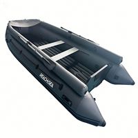 Bateau à réaction de 470 cm pour 8 personnes avec pont gonflable pour la pêche et le sauvetage Reachsea OEM ODM