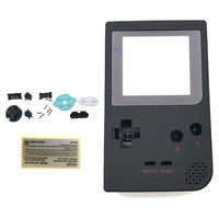 Cangkang Pengganti untuk Gameboy Pocket dengan Pelindung Layar, Casing Tombol Warna DIY untuk GBP Satu Set Suku Cadang Perbaikan