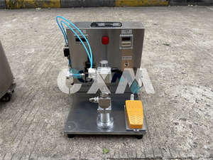 Machine de remplissage semi-automatique pour vernis à ongles et crèmes/gels/pâtes en plastique/verre pour flacons cosmétiques - Product Image 4