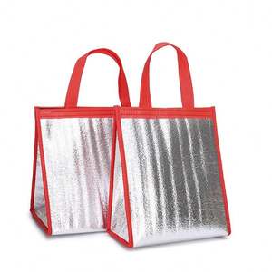Sac isotherme écologique pour livraison de pizzas, sac à déjeuner, sac pour fruits de mer, barbecue, boissons, préservation de la fraîcheur, sac à main en aluminium - Product Image 1