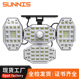 Lampe murale solaire d'extérieur Led 12V, angle de faisceau de 20 degrés, diffuseur en polycarbonate, étanche, pour éclairage de jardin, de cour et de Patio - Product Image 5