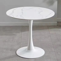 Ensemble de table basse et table à thé en bois moderne pour le bureau et la maison, design rond et écologique