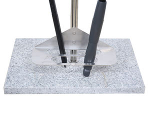 Support de <span class=keywords><strong>pelle</strong></span> à <span class=keywords><strong>pizza</strong></span> en acier inoxydable 304 avec plateau en marbre Conception à double couche pouvant contenir plusieurs outils à <span class=keywords><strong>pizza</strong></span> - Product Image 3