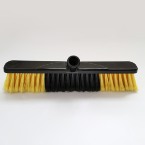 Cepillo de barrido suave para exteriores con cerdas rígidas, escoba de Patio de jardín de alta resistencia, para suelos, superficies, friega y limpia - Product Image 4