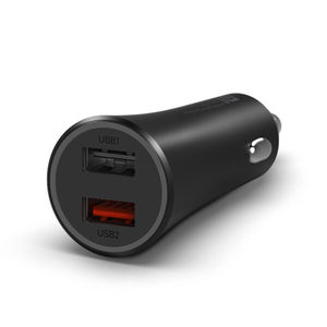 Cargador de coche <span class=keywords><strong>Xiaomi</strong></span> <span class=keywords><strong>Mi</strong></span> 37W de doble puerto, carga rápida USB dual, con puntas de luz <span class=keywords><strong>LED</strong></span>, cargador de coche <span class=keywords><strong>Xiaomi</strong></span> - Product Image 1