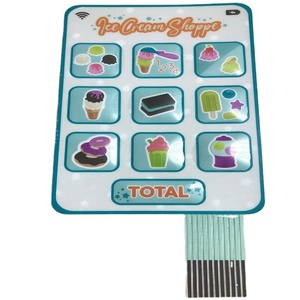 Tùy chỉnh in màng điều khiển bảng điều khiển phía trước chuyển đổi bàn phím nhà sản xuất cho thiết bị nhà & icecreamshoppe sử dụng - Product Image 2