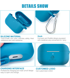 Étui <span class=keywords><strong>Airpods</strong></span> Pro <span class=keywords><strong>3</strong></span> en Silicone, design Anti-chute 1:1, boîtier de protection pour écouteurs Apple, nouvelle collection <span class=keywords><strong>2021</strong></span> - Product Image 3