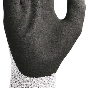 Gants de travail MaxiPact avec logo personnalisé, anti-coupure niveau 3, gants de sécurité pour travaux de construction, gants en nitrile enduits de sable - Product Image 2