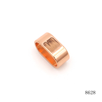 Ovale Form Gürtel riemen Rings ch laufe Roségold Gürtel halter für Taschen Zubehör