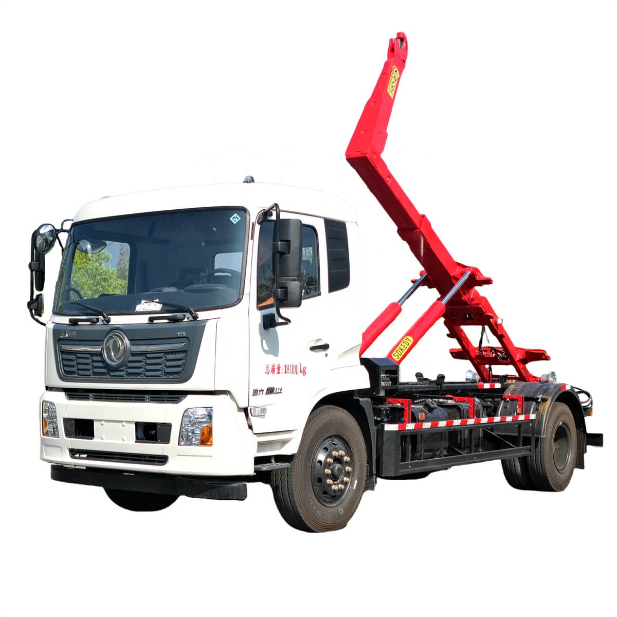 High Quality 4x2 16 Ton Dongfeng Roll on Roll off Garbage Truck Factory Price for Sale
