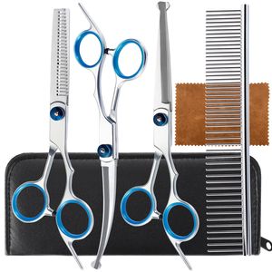 Professional 6.0 Inch Animal Shaped Pet Grooming Scissors Customized Stainless Steel Fishbone Teeth Set for <b>Cats</b> Haircare - Product Image 1