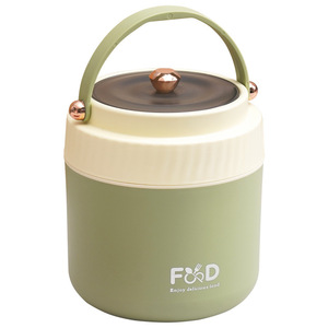 F&D 316 Stainless Steel <b>Insulated</b> <b>Lunch</b> <b>Box</b> 1.2L Portable With Lid And Soup Pot For Office Workers Students - Product Image 3