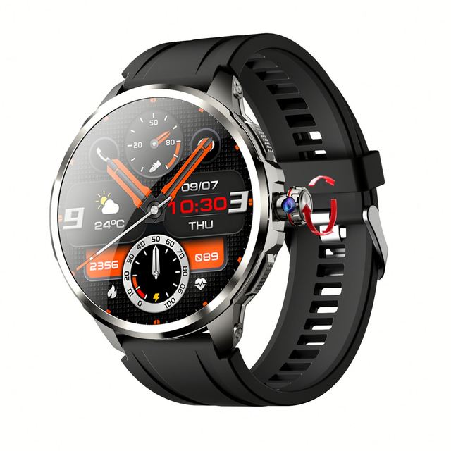 ERON 4G Smart Watch H99 1.75inch AMOLED Screen With 190 Degree Rotating Camera NFC Video Call Global Positioning Men Smartwatch