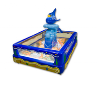 Dinibao 3d machine de jeu d'étang à poissons arcade étang de pêche machine de jeu pour enfants pour centre de jeux