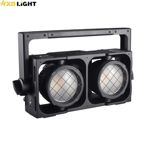Faro Blinder da Esterno 2*300W 600W ad Alta Potenza con LED COB 5in1 RGBA+Bianco Caldo, DMX, IP65 Impermeabile, Effetto Scenico per Discoteca, 2 Occhi - Product Image 3