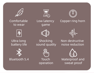 K521 Mở Clip Trên Tai Tai Tai Nghe Không Dây Có Thể Tháo Rời Biến Biến Hình Trái Tim Audifonos Ows Thể Thao Mini Bluetooth 5.4 Tai Nghe - Product Image 4