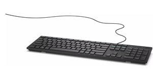 Clavier filaire USB Dell KB216, disposition <span class=keywords><strong>bilingue</strong></span> arabe / <span class=keywords><strong>espagnol</strong></span> / portugais / français, original - Product Image 3