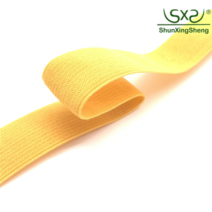 Nhà Sản Xuất Tùy Chỉnh Màu Vàng Sáng 15Mm Chất Lượng Cao Dệt Kim Ban Nhạc Đàn Hồi Nylon Đồ Lót Quần Áo Vành Đai - Product Image 5