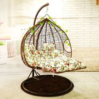 Fauteuil suspendu moderne en métal, durable, léger, portable, imperméable, écologique, pour usage extérieur, chambre, hôtel, patio, jardin