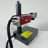 Machine de marquage laser UV de bureau refroidie à l'eau 3W 5W pour le marquage du plastique, du verre et du métal