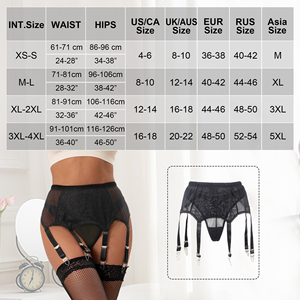 Emballage en boîte de couleur gratuite, lingerie pour femmes grandes tailles, sous-vêtements sexy, culotte en dentelle florale noire sexy - Product Image 2