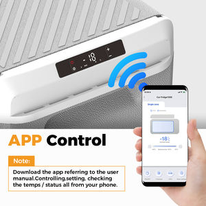 Портативный автомобильный холодильник-морозильник ICECO MCD30 12В/24В с USB для кемпинга, грузовиков, автодомов, лодок и отелей - Product Image 3