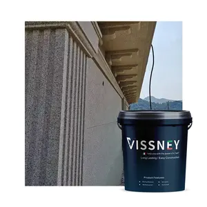 Vissney ग्रेनाइट पेंट बनावट बाहरी मैट पेंट लोचदार ग्रेनाइट स्प्रे दीवार कोटिंग