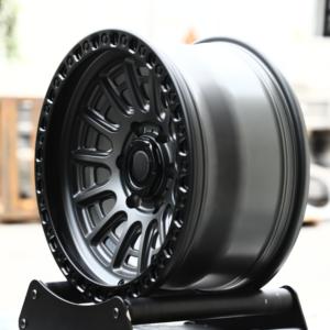 HTOR 19 pouces 6X135 6X5.5 <span class=keywords><strong>4X4</strong></span> noir mat multi-rayons concave tout-terrain forgé jantes pour Silverado Ranger Land Cruiser - Product Image 3