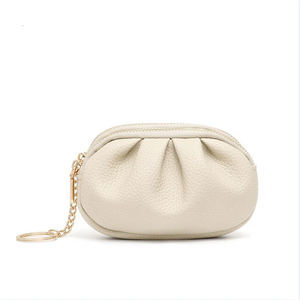 Ladies' Loose Change Card Bag <b>Mini</b> Bag Double-zipper Key Large-capacity Headphones <b>Lipstick</b> and Makeup Bag - Product Image 4