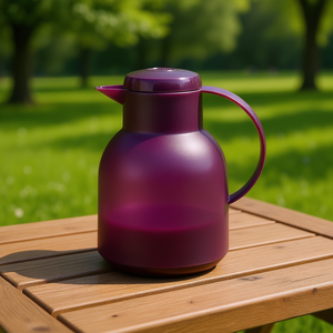 Emsa Samba Quick P1l Insulated Jug Aubergine Translucent 2 Pack - Product Image 3