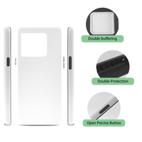 Étui de téléphone portable personnalisé 2 en 1 en TPU PC antichoc avec revêtement 3D pour impression par transfert thermique pour Oneplus Ace Pro
