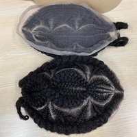 Nouvelles Prothèses Capillaires Dreadlock 8x10 à Base de Peau, 100% Cheveux Humains, Conçues Spécialement pour Hommes Noirs
