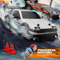 8601-3 GTR & Mustang 1/24 Échelle Supercar Modèle 30 + KM/H 4WD RC Drift Car 2.4Ghz Télécommande Jouets Avec Éclairage Drift Lover Cadeaux