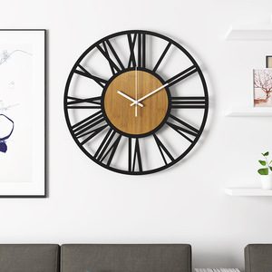 American Retro Creative Mute Elegant Classic Personalized Fashion Light Luxury Simple <b>Wall</b> <b>Clock</b> - Product Image 3