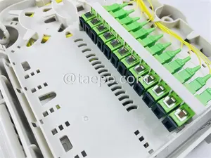 Mit optischer ausstattung getestet Outdoor 12 Fasern wasserdicht SC FDB Glasfaser-Verteilungsbox für Telekommunikationszubehör
