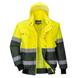 PORTWEST-Veste jaune/vert haute visibilité C565YGRXL X-EAN 5036108261352 HI-VIS WORKWEAR - Product Image 1